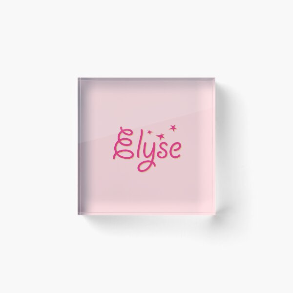 Item preview, My Name is Elyse designed and sold by CharlottePlaceArt.