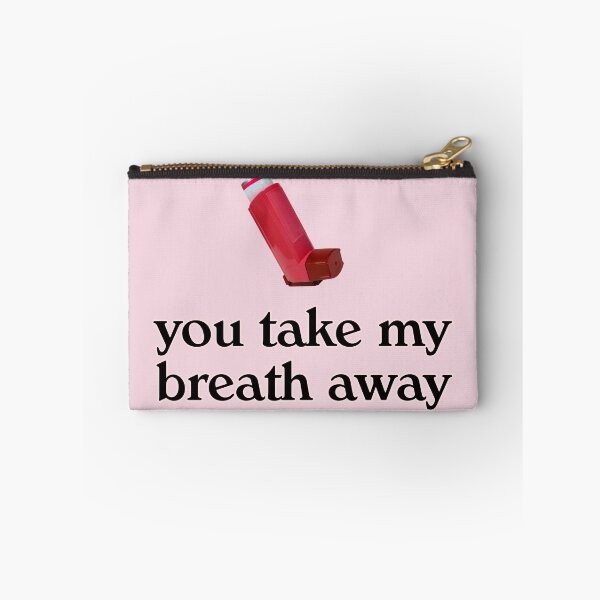 Item preview, You take my breath away inhaler meme designed and sold by snazzyseagull.