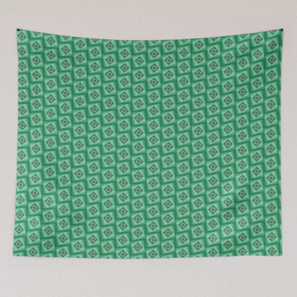 Item preview, Square flower fractal geometry designed and sold by BeJahMan.