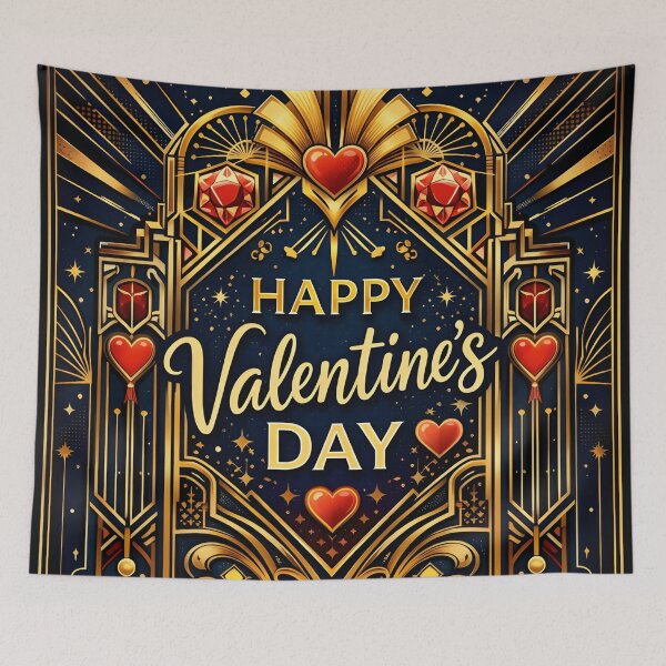 Item preview, ART DECO Happy Valentine's Day designed and sold by Nikola Eftimov.