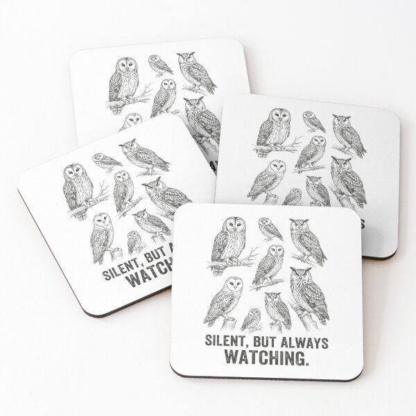 Item preview, Owl Silent, But Always Watching 90s Vintage Retro Tattoo Style designed and sold by MuniraWearify.