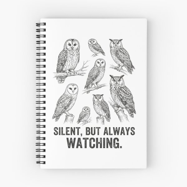 Item preview, Owl Silent, But Always Watching 90s Vintage Retro Tattoo Style designed and sold by MuniraWearify.