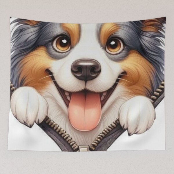 Item preview, Hidden Dog  designed and sold by fineetwork.