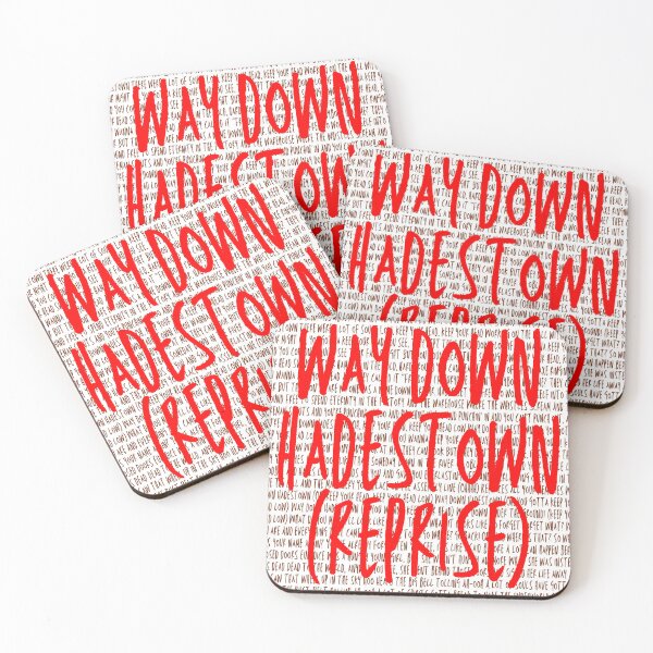 Item preview, Hadestown Lyrics designed and sold by broadwaygirl142.