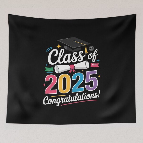 Item preview, Class of 2025 High School Senior 25 Crew Graduation Matching T designed and sold by MythWoot.