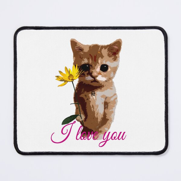 Item preview, Valentine's Card. The Love-Struck Kitten designed and sold by FromJack.