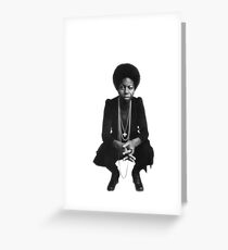 Nina Simone / Sinnerman Grußkarte