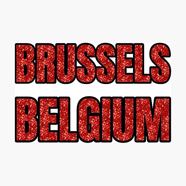 Item preview, Brussels Belgium Red Rhinestone Texture designed and sold by TheIconSmith.