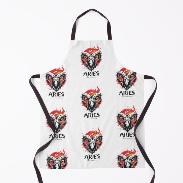 Item preview, Aries Zodiac Ram – Fire of the Rising Sun Astrology Design designed and sold by Danny-Arts1.
