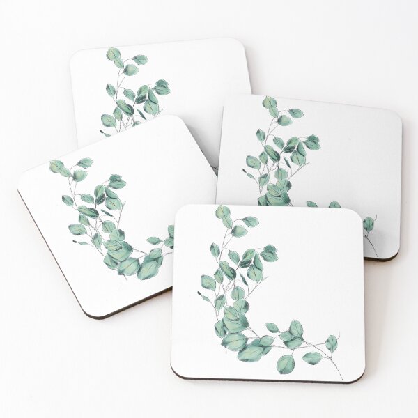 Item preview, Eucalyptus Watercolor Botanical Illustration designed and sold by Nathan Graves Art.