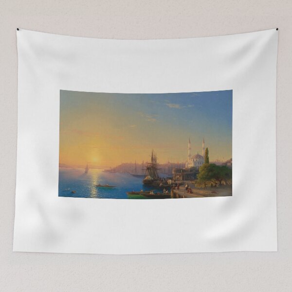 Item preview, View of Constantinople and the Bosphorus (1856) – Ivan Konstantinovich Aivazovsky designed and sold by Art Outlaws.