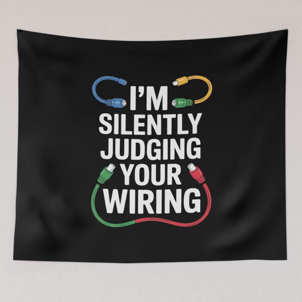 Item preview, Electrician Bad Wiring Humor Electrical Engineer designed and sold by AquaKiev.