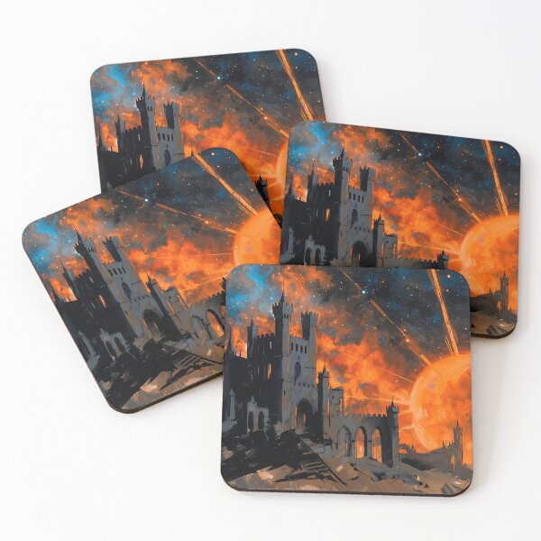 Item preview, A Castle and a giant sun designed and sold by AbsoluteAI.