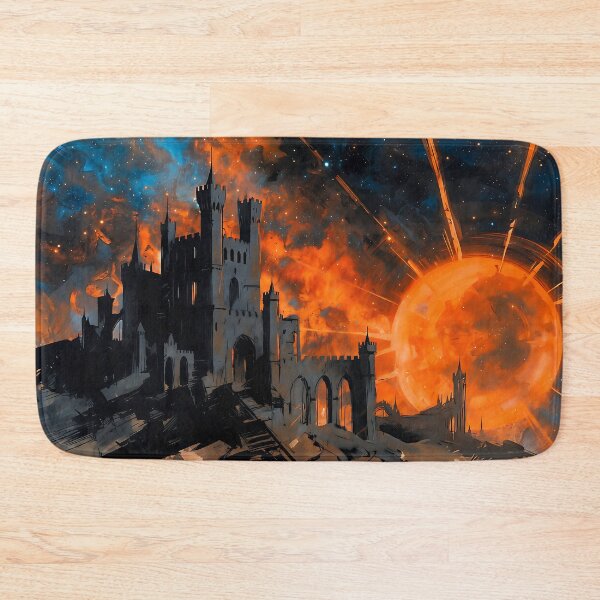 Item preview, A Castle and a giant sun designed and sold by AbsoluteAI.