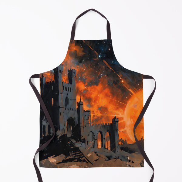Item preview, A Castle and a giant sun designed and sold by AbsoluteAI.