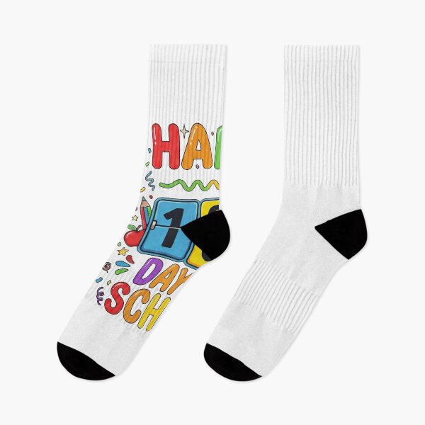 Item preview, Happy 100th Day of School – Colorful Classroom Celebration Design designed and sold by montassir239.