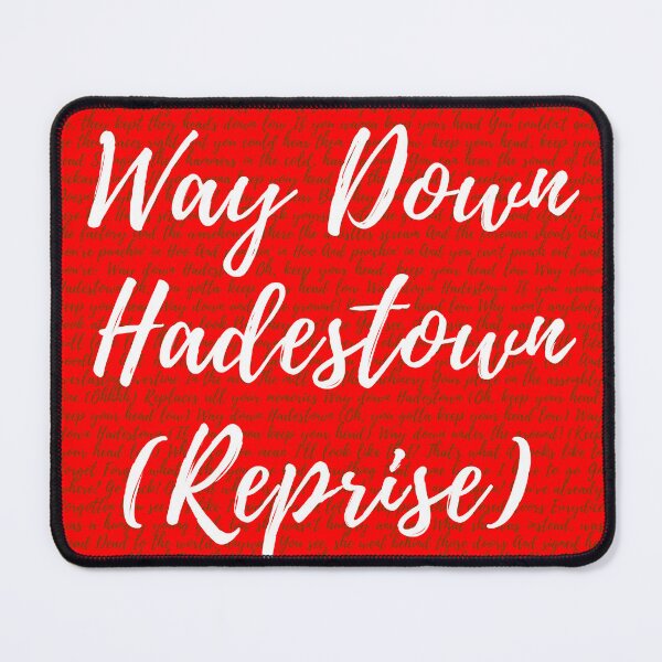 Item preview, Hadestown Lyrics designed and sold by broadwaygirl142.