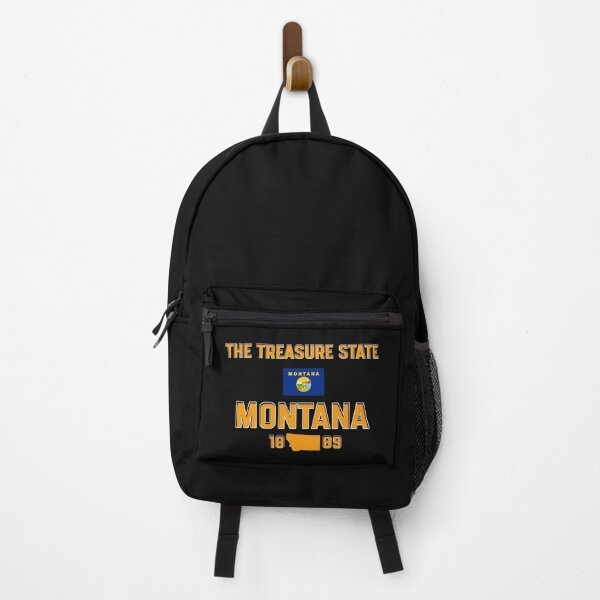 Item preview, Montana State Pride: Flag and 1889 Date designed and sold by QuoteCanvas.TH.