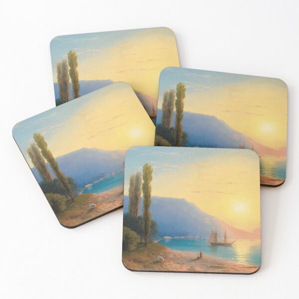 Item preview, Sunset Over Yalta (1861) – Ivan Konstantinovich Aivazovsky designed and sold by Art Outlaws.