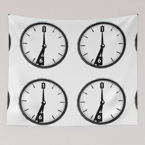 Item preview, 67 Contemplate Daily Life Clock designed and sold by ShopOfMMC.
