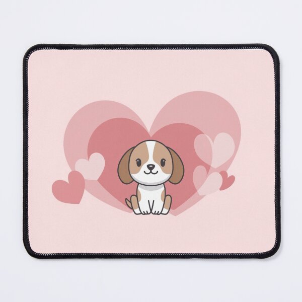 Item preview, Valentine Beagle Art designed and sold by NeatThingLover.