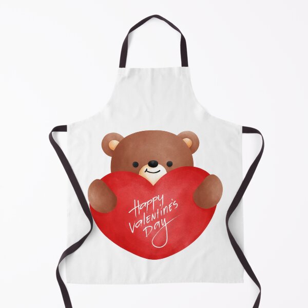 Item preview, Happy Valentine’s Day Teddy Bear With a Huge Heart. designed and sold by Dinasshop.