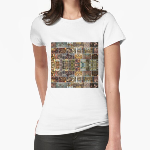 #Hieronymus, #Bosch, #HieronymusBosch, #Paintings, Fantastic Landscapes, Heavenly Powers, Fitted T-Shirt