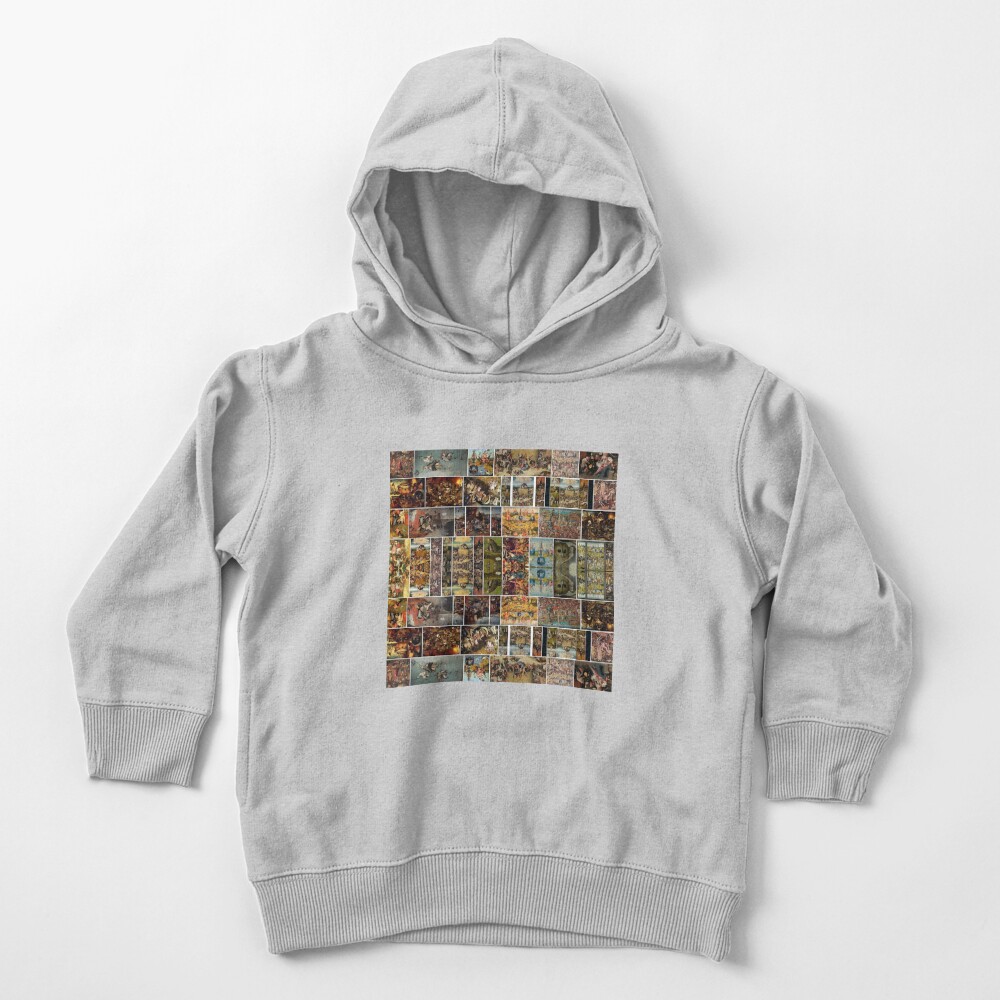 Hieronymus Bosch Paintings, ssrco,toddler_hoodie,youth,heather_grey,flatlay_front,square,1000x1000-bg,f8f8f8