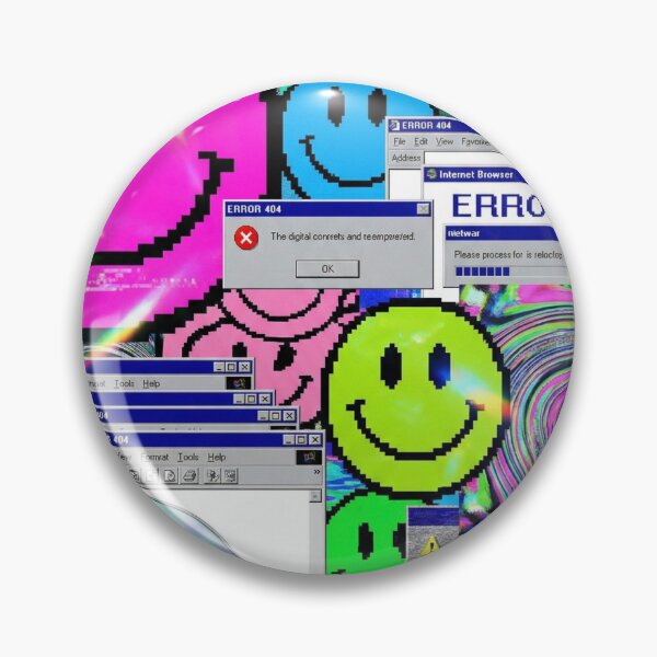 Item preview, Y2K Digital Dream - Glitch Art & Error 404 Aesthetic designed and sold by ZoneZeroo.