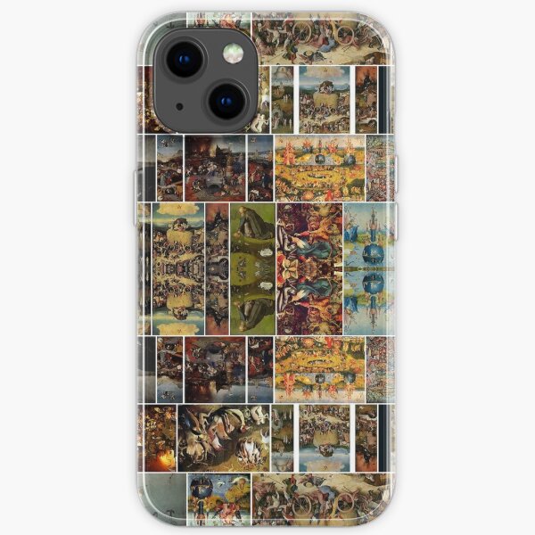 #Hieronymus, #Bosch, #HieronymusBosch, #Paintings, Fantastic Landscapes, Heavenly Powers, iPhone Soft Case