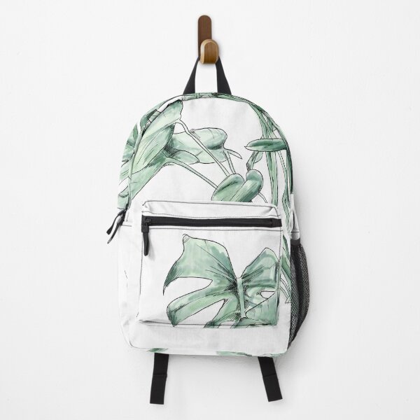 Item preview, Botanical Monstera Study Watercolor Art designed and sold by Nathan Graves Art.