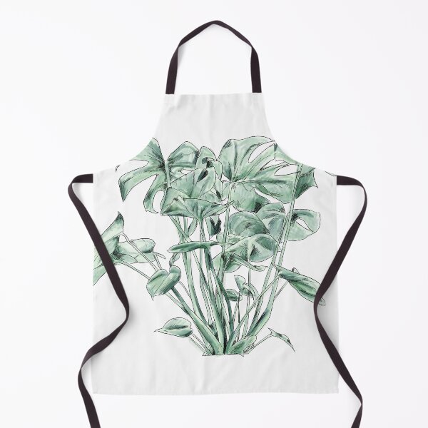 Item preview, Botanical Monstera Study Watercolor Art designed and sold by Nathan Graves Art.