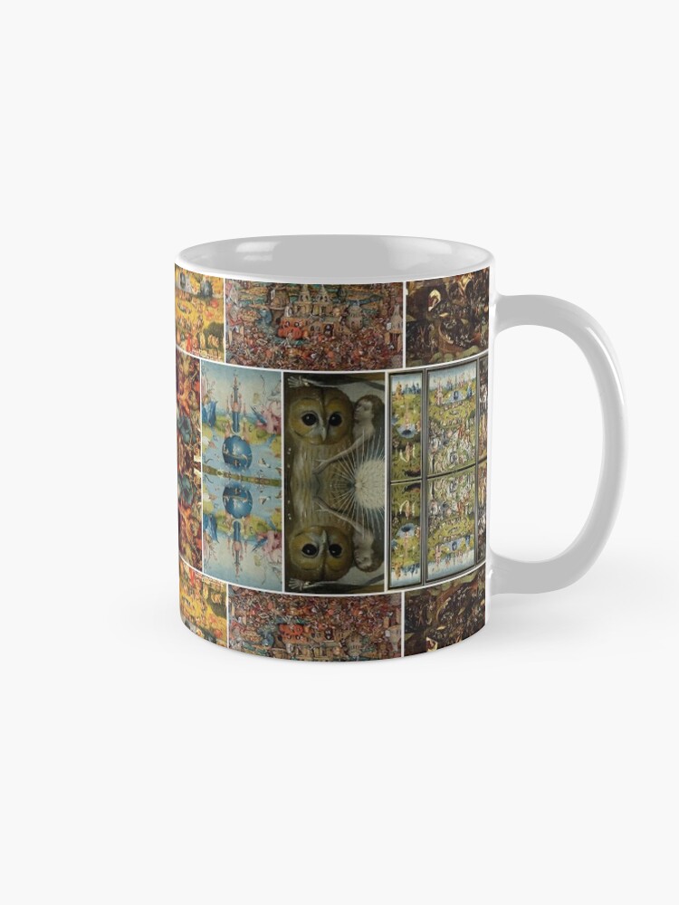 Alternate view of #Hieronymus, #Bosch, #HieronymusBosch, #Paintings, Fantastic Landscapes, Heavenly Powers, Coffee Mug
