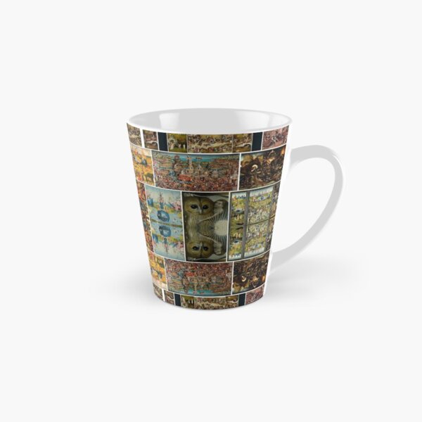 #Hieronymus, #Bosch, #HieronymusBosch, #Paintings, Fantastic Landscapes, Heavenly Powers, Tall Mug