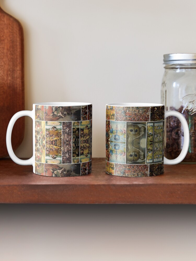 Alternate view of #Hieronymus, #Bosch, #HieronymusBosch, #Paintings, Fantastic Landscapes, Heavenly Powers, Coffee Mug