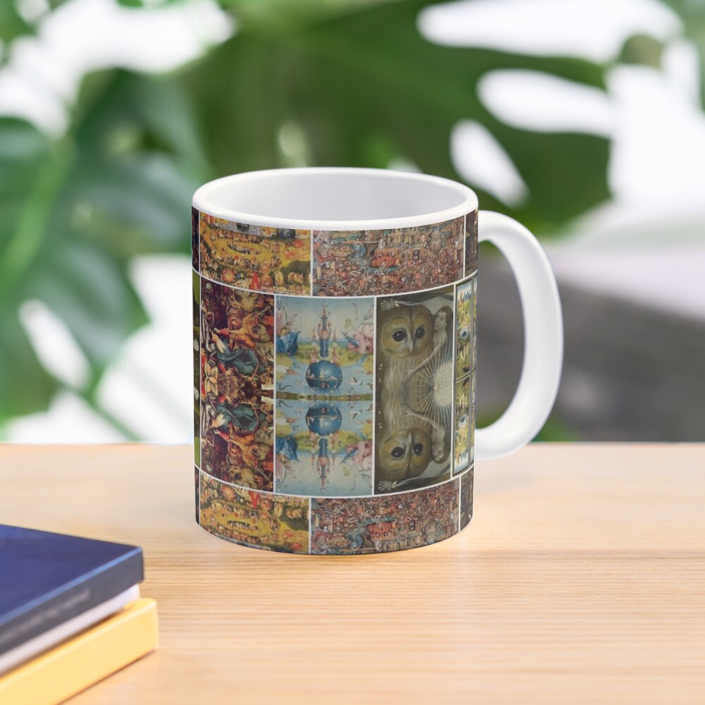 #Hieronymus, #Bosch, #HieronymusBosch, #Paintings, Fantastic Landscapes, Heavenly Powers, Coffee Mug