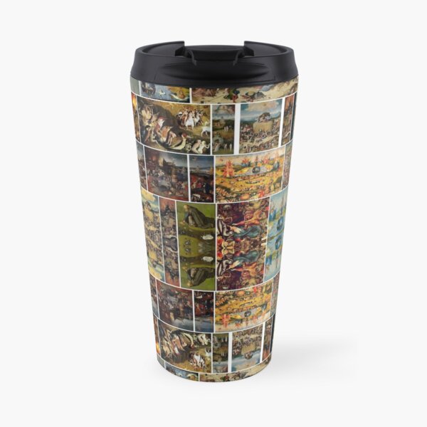 #Hieronymus, #Bosch, #HieronymusBosch, #Paintings, Fantastic Landscapes, Heavenly Powers, Travel Mug