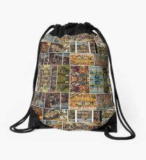 Hieronymus Bosch, #Hieronymus, #Bosch, #HieronymusBosch Drawstring Bag