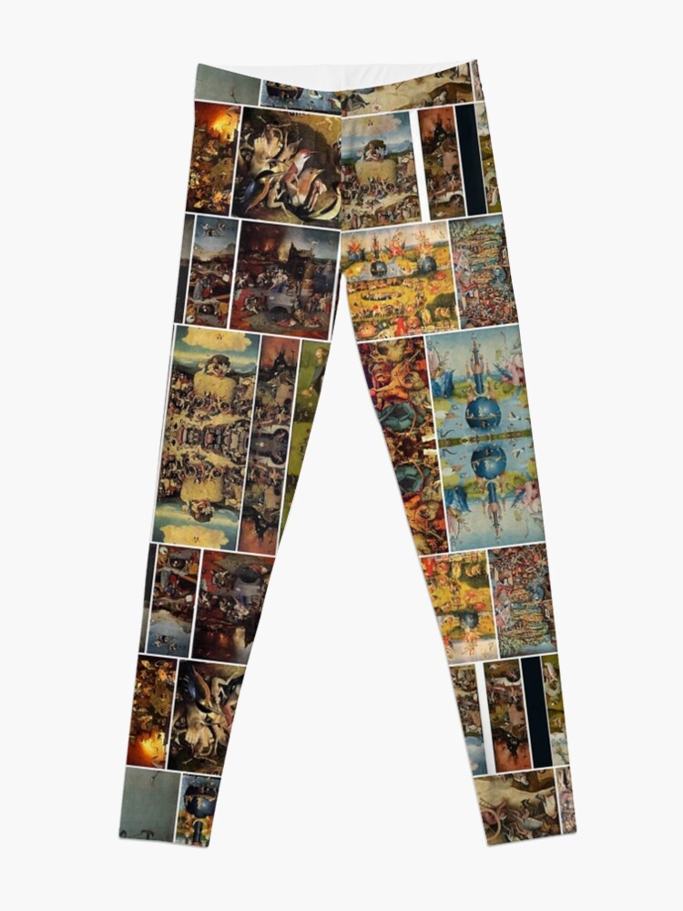 Alternate view of #Hieronymus, #Bosch, #HieronymusBosch, #Paintings, Fantastic Landscapes, Heavenly Powers, Leggings
