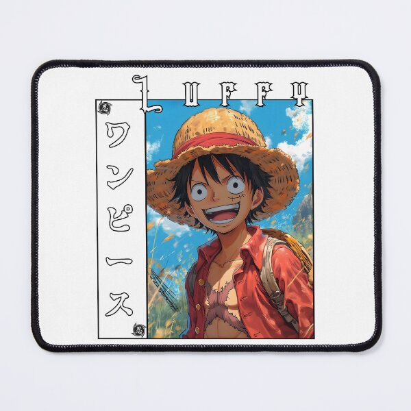 Item preview, Straw Hat Anime Adventurer – Smiling Pirate Hero Illustration designed and sold by lamiarte.