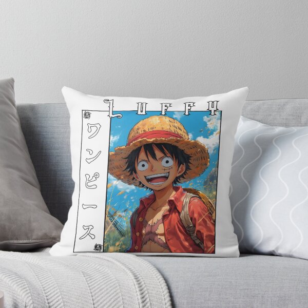 Item preview, Straw Hat Anime Adventurer – Smiling Pirate Hero Illustration designed and sold by lamiarte.