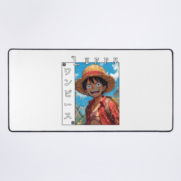 Item preview, Straw Hat Anime Adventurer – Smiling Pirate Hero Illustration designed and sold by lamiarte.