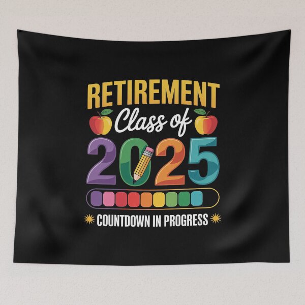 Item preview, Retirement Class Of 2025 Countdown In Progress Teacher designed and sold by CombatTask.