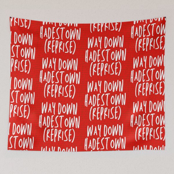 Item preview, Hadestown Lyrics designed and sold by broadwaygirl142.