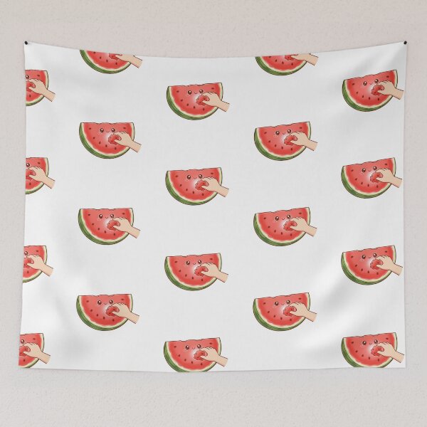 Item preview, Human hand on a Red water melon piece  designed and sold by MagicMaker1984.