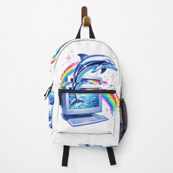 Item preview, Cyber-Nostalgia Dolphin Dream designed and sold by caçadorStore.