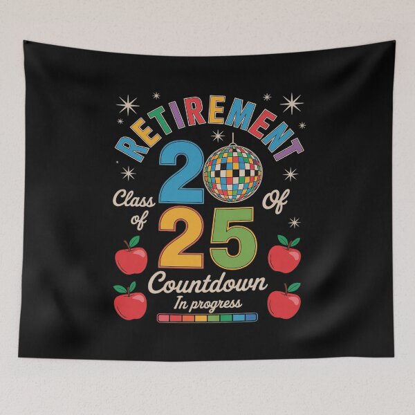 Item preview, Retirement Class Of 2025 Countdown In Progress Teacher4 designed and sold by MythWoot.