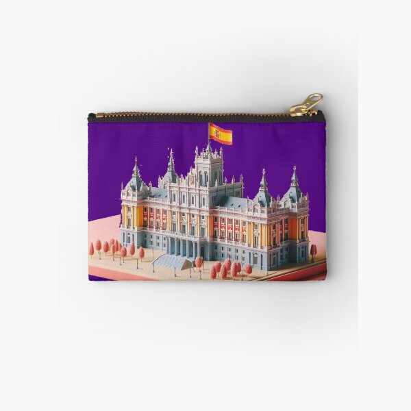 Item preview,  Royal Palace Label – Spain Flag Minimal Art , designed and sold by PaintMeWorld.