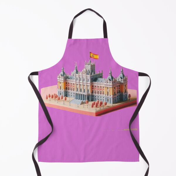 Item preview, Royal Palace Label – Spain Flag Minimal Art , designed and sold by PaintMeWorld.