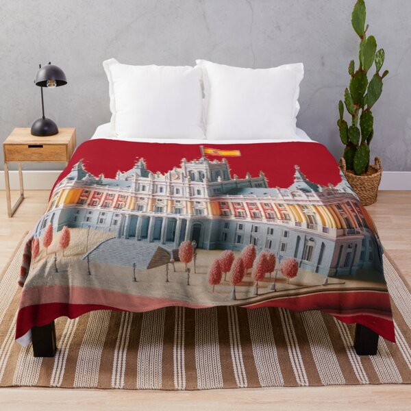 Item preview,  Royal Palace Label – Spain Flag Minimal Art , designed and sold by PaintMeWorld.